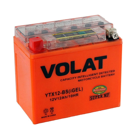 VOLAT YTX12-BS  iGEL 12A/h 150 A L+ 150х87х130 мм - 1