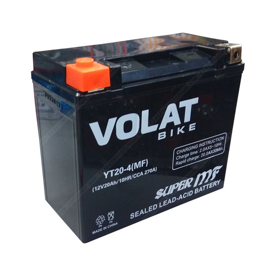 VOLAT YT20-4 MF 20 A/h 270 A L+ 175x87x155 мм - 1