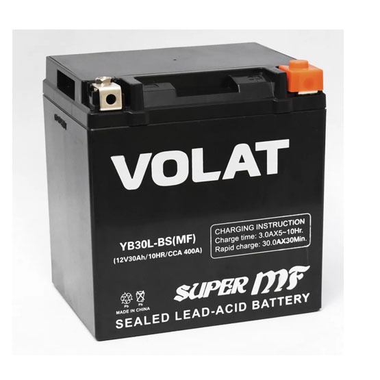 VOLAT YB30L-BS MF 30 A/h 400 A R+ 166х126х175 мм - 1