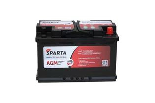 Sparta AGM L-4 80 A/h 850 A R+ 315x175x190 мм - 2