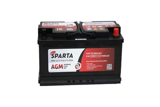 Sparta AGM L-5 95 A/h 900 A R+ 353x175x190 мм - 2