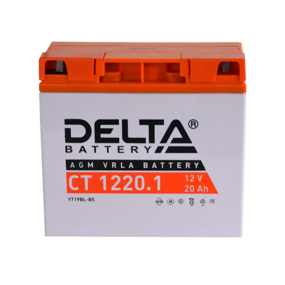Delta AGM СТ 1220.1 20 A/h 260 A R+ 181x77x167 мм - 2