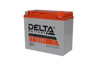 Delta AGM СТ 12201 20 A/h 270 A R+ 175x87x155 мм - 3