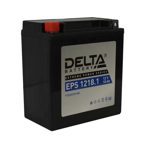 Delta EPS 1218.1 18 A/h 250 A L+ 150x87x161 мм - 1