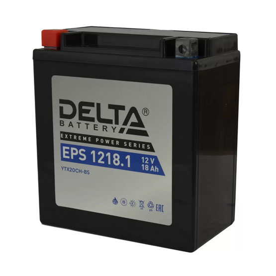 Delta EPS 1218.1 18 A/h 250 A L+ 150x87x161 мм - 3