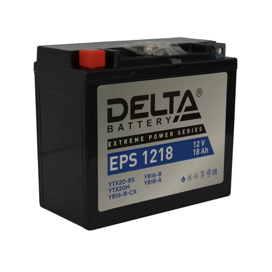 Delta EPS 1218 18 A/h 270 A L+ 175x87x155 мм - 1