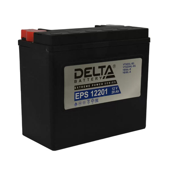 Delta EPS 12201 20 A/h 310 A R+ 175x87x155 мм - 1