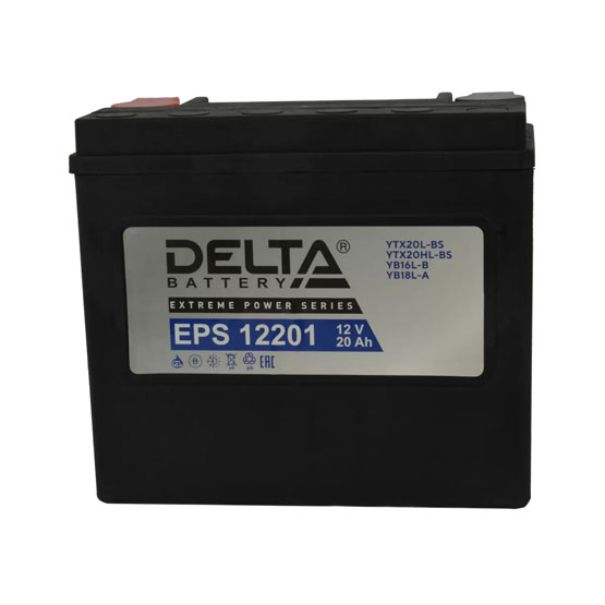 Delta EPS 12201 20 A/h 310 A R+ 175x87x155 мм - 2