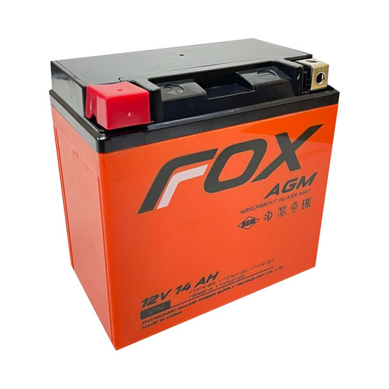 FOX 1214 14 A/h 200 A L+ 150x87x145 мм - 1