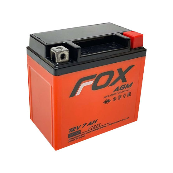 FOX 1207.2 (7 A/h, 130A) YTZ7S - 1