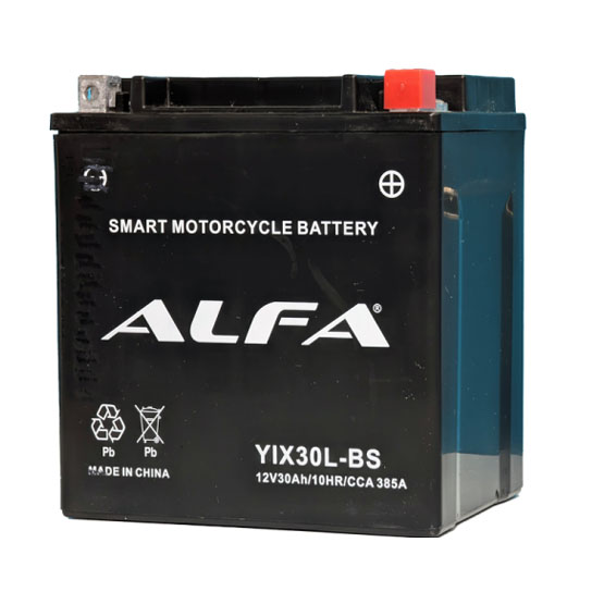 Alfa YIX30L-BS 30 A/h 385 A R+ 166x128x173 мм - 1