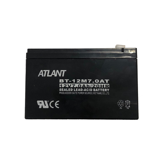 Аккумулятор Atlant 12-7 F1 (12В/7 А·ч) - 1
