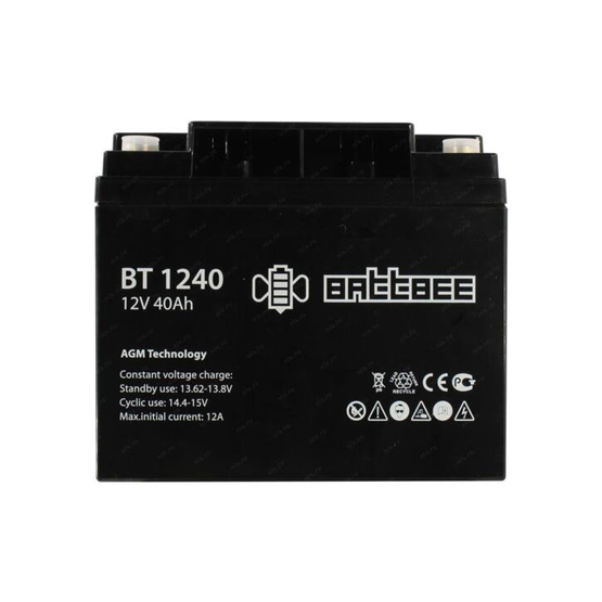 Аккумулятор BattBee BT 1240 (12В/40 А·ч) - 2