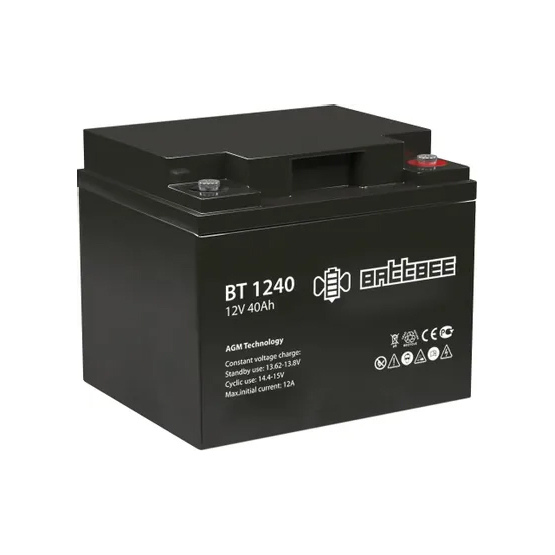 Аккумулятор BattBee BT 1240 (12В/40 А·ч) - 1