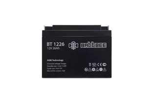 Аккумулятор BattBee BT 1226 (12В/26 А·ч) - 2