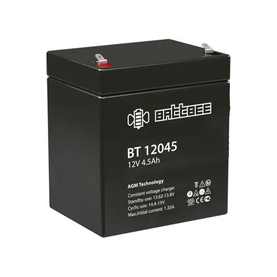 Аккумулятор BattBee BT 12045 (12В/4,5 А·ч) - 1