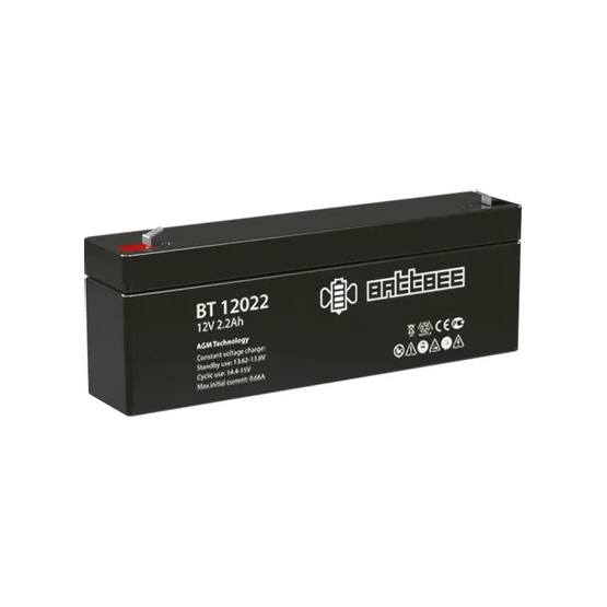 Аккумулятор BattBee BT 12022 (12В/2,2 А·ч) - 1