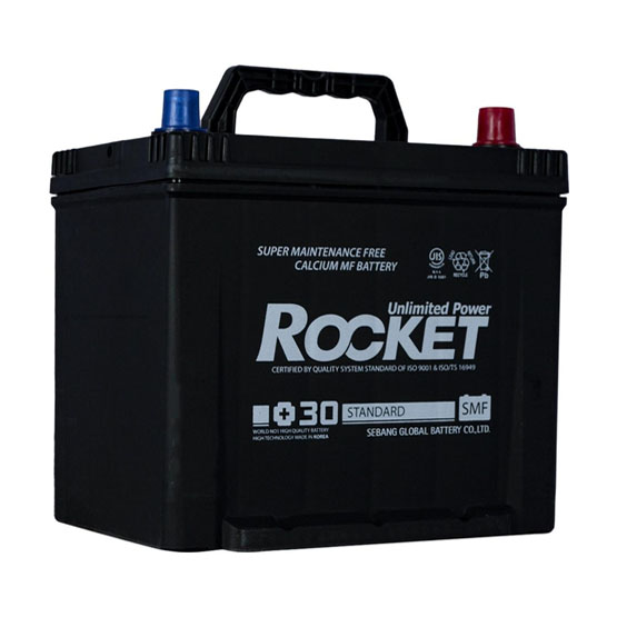 Rocket Asia 60 A/h 520 A R+ 230x170x220 мм - 1