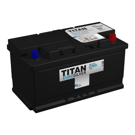 Titan Eurosilver LB4 85 A/h 800 A R+ 315х175х175 мм - 1