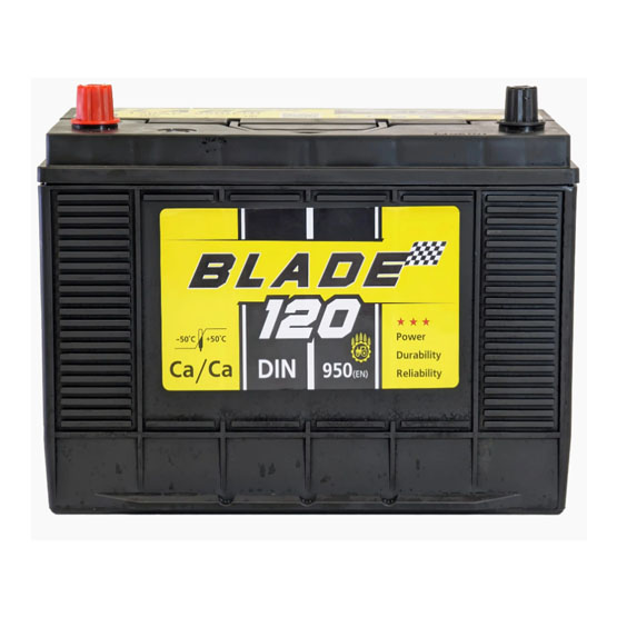 Blade 120 L 120 А/h 950 A L+ 329x171x235 мм - 2