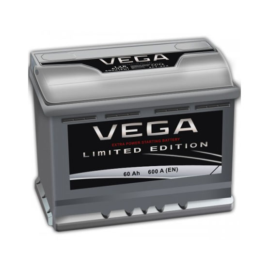 Vega Limited Edition 6CT-60e 60 A/h 600 А R+ 242x175x175 мм - 1