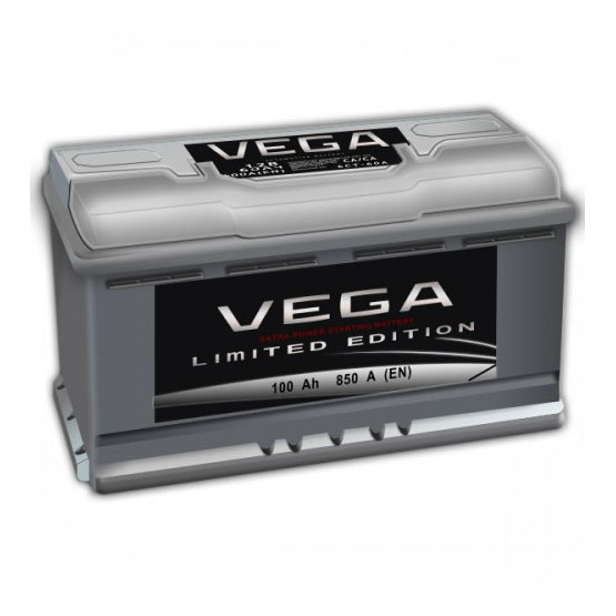 Vega Limited Edition 6CT-100e 100 A/h 850 A R+ 353х175х190 мм - 1