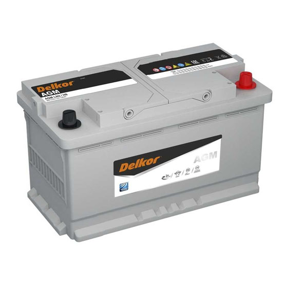 Delkor AGM 80 A/h 800 A R+ 315х175х190 мм - 1