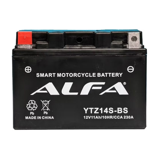 Alfa YTZ14S-BS 11 A/h 230 A L+ 150x88x110 мм - 2