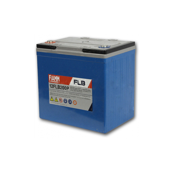Аккумулятор FIAMM 12FLB200P (12В/55 А·ч) - 1
