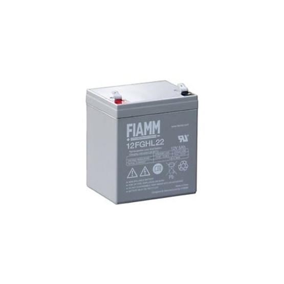 Аккумулятор FIAMM 12FGHL22 (12В/5 А·ч) - 1