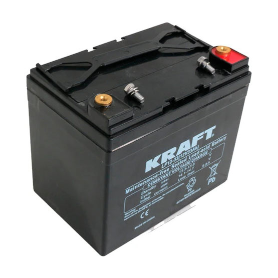 Kraft 12V-33 AH (12В/33 А·ч) 195×130×164 мм - 3