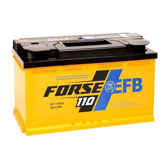 Forse EFB 110 A/h 880 A R+ 354x175x190 мм - 1