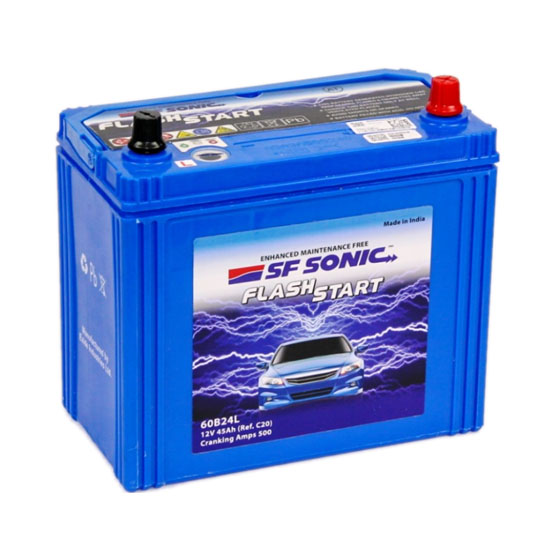 SF Sonic Asia 60B24L 45 A/h 500 A R+ 238x128x220 mm - 1
