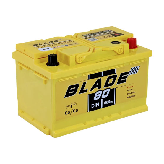 Blade 80 A/h 800 A R+ 278x175x175 мм (низк.) - 2