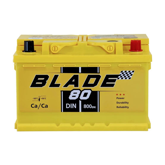 Blade 80 A/h 800 A R+ 278x175x175 мм (низк.) - 3