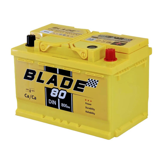 Blade 80 A/h 800 A R+ 278x175x175 мм (низк.) - 1