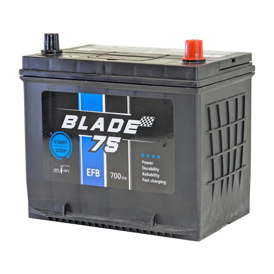 Blade Asia EFB 75 A/h 700 A R+ 255x175x220 мм - 1