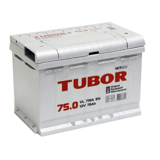 Tubor OEM 75 A/h 710 A R+ 278x175x175 мм - 1