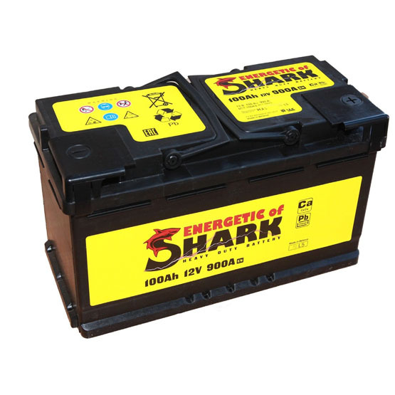 Shark 100 A/h 900 A R+ 353x175x190 mm - 1