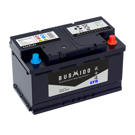 Bushido EFB 80 A/h 790 A R+ 315x175x175 мм - 1