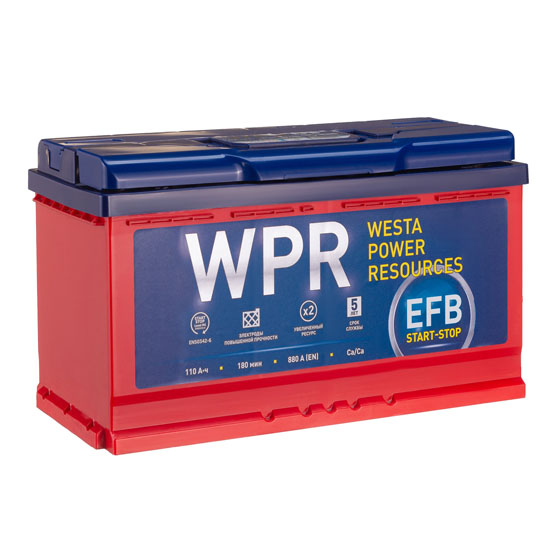 WPR EFB 110 A/h 950 А R+ 353x175x190 мм - 1