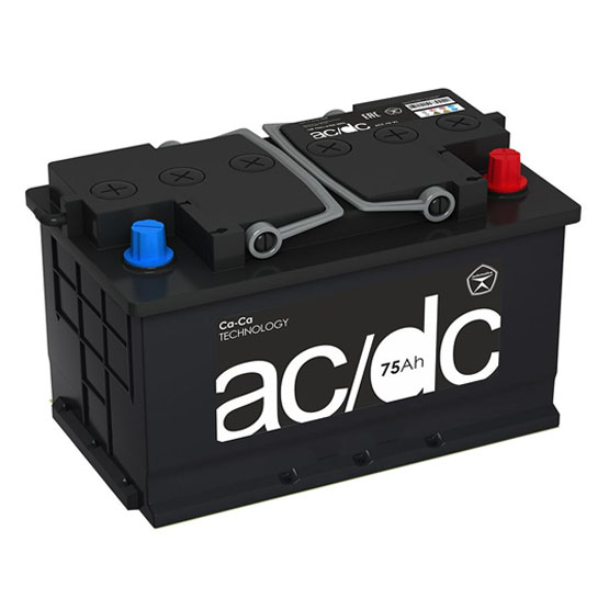 AC/DC 75 A/h 610 A R+ 278x175x190 мм - 1