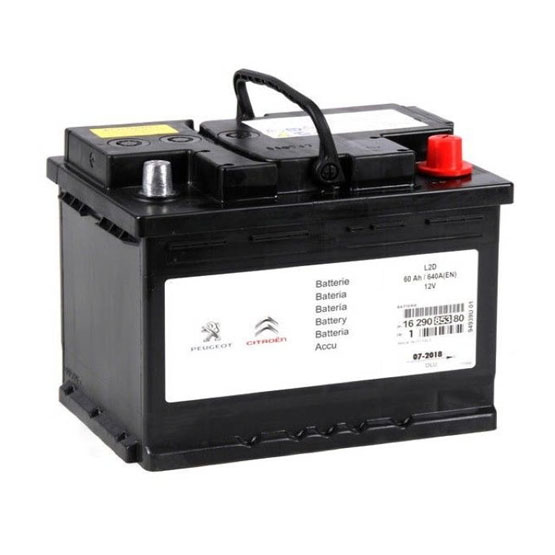 Peugeot/Citroen PSA 5600TJ 60 A/h 640 A R+ 242x175x190 мм - 1