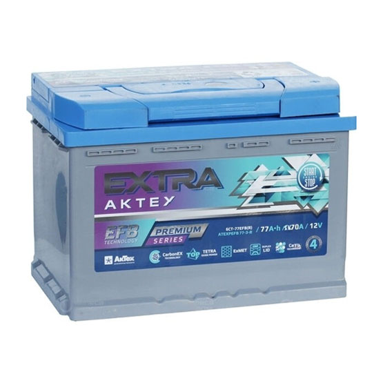 Aktex Extra EFB 77 A/h 770 A R+ 278x175x190 mm - 1
