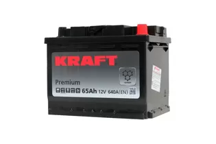 Kraft Premium 65 A/h 640 A R+ 242x175x190 мм - 2
