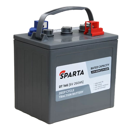Sparta DT146 6V 260 Ah (C20) (6В/260 А·ч) - 1