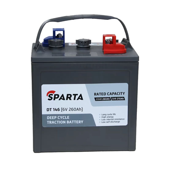 Sparta DT146 6V 260 Ah (C20) (6В/260 А·ч) - 2