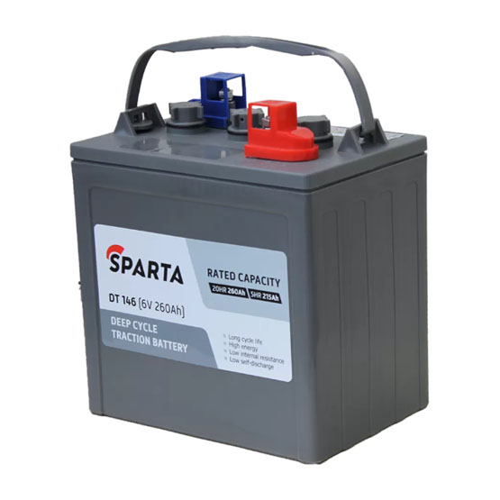 Sparta DT146 6V 260 Ah (C20) (6В/260 А·ч) - 3