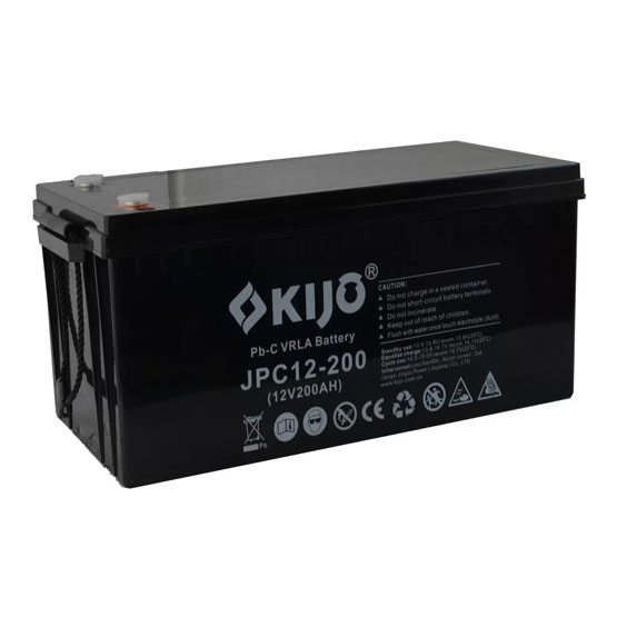 Аккумулятор Kijo JPC 12-200 (12В/200 А·ч) Carbon - 1
