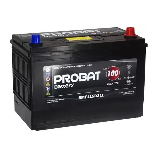 ProBat Asia 100 A/h 850 A R+ 304x173x220 mm - 1